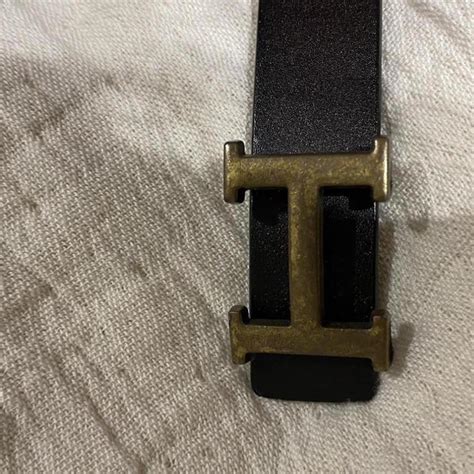 depop Hermes black belt